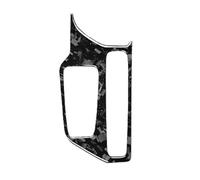 Adesivo in Fibra Carbonio Per Toyota Per GR Per Supra A90 MK5 2019-2024 Car Interior Gear Shift Pannello In Fibra di Carbonio Trim Adesivo Decorazione Accessori(Forged Carbon LHD)