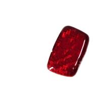 Adesivo in Fibra Carbonio Per Volvo V40 Per V60 Per S60 S80L XC602013-2019 In Fibra Di Carbonio Auto Interni Adesivo Motore Start Stop Push Button Copertura Trim Styling Decorazione Accessori(Red Carb