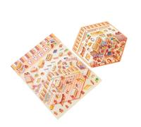 Adesivo In Miniatura Adesivo Miniatura Scenica Cabina Simulata Per Scrapbooking Notebook Foto Album Case Del Telefono Wall Rimovibile