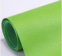 Adesivo in pelle artificiale PU, patch di riparazione in pelle impermeabile, pelle adesiva per tappezzeria (verde chiaro)