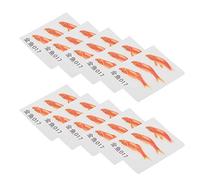 Adesivo in pellicola trasparente 10 pesci rossi 3D, pittura a stagno Koi, inclusione di resina per arte artigianale in resina, adesivi decorativi in resina F portatile Professionale e alla moda