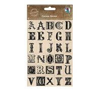 Adesivo in tela vintage, 1 foglio da 12 x 18 cm, per ritagliare biglietti e decorare regali