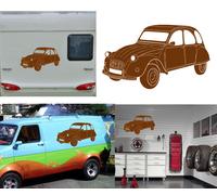 Adesivo In Vinile Citroen 2 CV. Durata Esterna Più Di 7 Anni