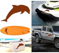 Adesivo In Vinile Delfino V1 XS B. Durata Esterna Oltre 7 Anni