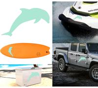 Adesivo In Vinile Delfino V1 XS B. Durata Esterna Oltre 7 Anni