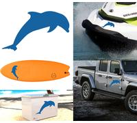 Adesivo In Vinile Delfino V1 XS B. Durata Esterna Oltre 7 Anni