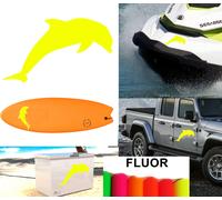 Adesivo In Vinile Delfino V1 XS B. Durata Esterna Oltre 7 Anni