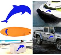 Adesivo In Vinile Delfino V1 XS. Durata Esterna Oltre 7 Anni