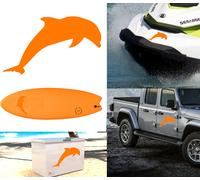 Adesivo In Vinile Delfino V1 XS. Durata Esterna Oltre 7 Anni