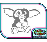 Adesivo In Vinile Gremlins Gizmo Mogwai F Poster Carino Per Camera Finestra Film