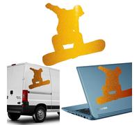 Adesivo In Vinile SNOWBOARD