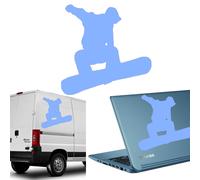 Adesivo In Vinile SNOWBOARD