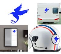 Adesivo In Vinile Tagliato, PEGATINA VINILE TAGLIO COLIBRI V2