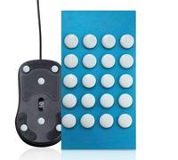 Adesivo inferiore del mous - Adesivi inferiori a Glide Feet | Skates di topo anti-as-astuti | Strumento non slip mous per il gioco di studio E-Sports Work | liscio dei piedi del mous ptfe p
