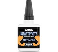 ARKA - KRAFTPROTZ AUTOMOBILE 50 g | Colla istantanea densa extra forte | Colla trasparente per automobili | Ideale come colla per plastica, tessuto, vetro, pelle, legno e altro
