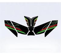 Adesivo laterale del serbatoio del carburante Adesivi Antiscivolo Per Serbatoio Carburante E Olio Per Moto Protezioni Laterali Per Ginocchia Per Per ZX-4R Per ZX-4RR(Style 17)
