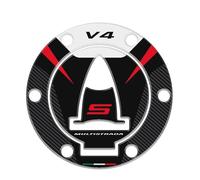 Adesivo Laterale Per Serbatoio Carburante Per Ducati Multistrada V4 S V4S 2021 2022 2023 2024 Adesivi Antiscivolo Per Serbatoio Carburante Adesivo serbatoio moto protezione serbatoio(Imposta 5)