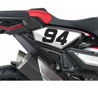 ADESIVO LATERALE PORTANUMERO BARRACUDA PER HONDA X-ADV 750 2021-2025