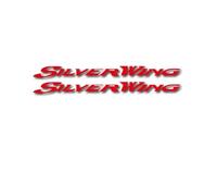Adesivo LOGO Riflettente For Motocicletta, Adesivo For Casco, Adesivo For Serbatoio Carburante, Adesivo For Parabrezza, Adesivo For Scatola Posteriore Adatto For Silverwing Silver Wing 400 600 (Color