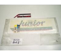 ADESIVO LOGO SCRITTA JUNIOR ANTERIORE SINISTRA ORIGINALE ADATTO A PEUGEOT 205 JU