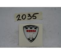 Adesivo logo stemma "BURSI RACING" Decal sticker GRANDE