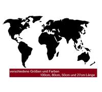 Adesivo mappa del mondo terra eard sticker, camper roulotte caravan tatuaggio...