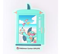 Adesivo Marshtomp Pokemon Center Online Pikachu Award giapponese dal Giappone