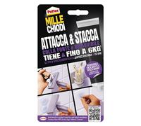 ADESIVO MILLECHIODI 'ATTACCA & STACCA' gr. 44 - trasparente