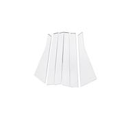 Adesivo montante centrale Per CR-V 2023 2024 2025+ Finestra Auto Modanatura Striscia Pilastro Copertura Laterale Trim Accessori(Pilastro cromato)