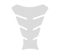 Adesivo moto 3D tank pad - bianco vernice protezione serbatoio antigraffio: f...
