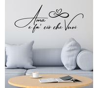 Adesivo murale frase Sant’Agostino |WS2512| wall sticker decorazione parete