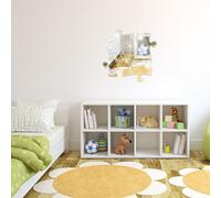 Adesivo murale in acrilico a specchio per bambini, soggiorno, camera da letto,