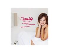 Adesivo murale - KOMAR - Il tuo sorriso - 14 x 70 cm - Multicolore - Decorazione per bambini