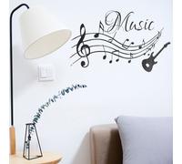 Adesivo Murale Musicale Decalcomania Dell'autoadesivo Della Parete