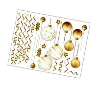 Adesivo murale natalizio decorazioni per feste vetrofanie natalizie decorazioni natalizie vetrine decorazioni finestre natale adesivi natalizi in vetro adesivi per finestre pvc MAGICLULU