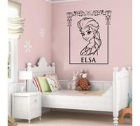 Adesivo Murale Per Bambini Disney Frozen - Elsa - Decalcomania In Vinile