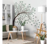 Adesivo murale per grande ramo per verde con per camera per stile