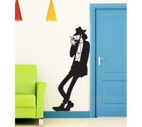 ADESIVO MURALE per la casa Wall sticker Adesivo4You (Nero)