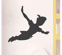Adesivo Murale Peter Pan ombra decalcomania per piastrelle in vinile smontabile bambini figli d'arte