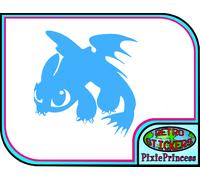 Adesivo Murale Vinile Toothless Come Addestrare il Tuo Drago B Cute