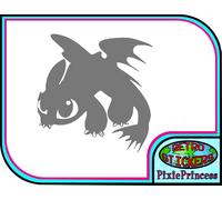 Adesivo Murale Vinile Toothless Come Addestrare il Tuo Drago B Cute