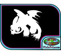 Adesivo Murale Vinile Toothless Come Addestrare il Tuo Drago B Cute
