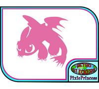 Adesivo Murale Vinile Toothless Come Addestrare il Tuo Drago B Cute