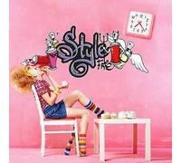 ADESIVO MURALE WALL STICKERS ARREDO EFFETTO 3D SQUARCIO MURO GRAFFITI SPRAY