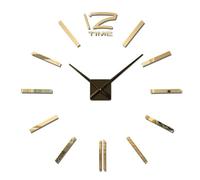 Adesivo orologio da parete 3D - Design specchio acrilico fai-da-te, materiale autoadesivo impermeabile, facile da installare rimovibile, sicuro non tossico per i bambini, elegante decorazione per l'ho