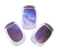 Adesivo Paesaggio Oblò Aereo Decorativo Da Parete Decalcomania Della