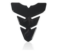 ADESIVO PARA SERBATOIO PROTEZIONE MOTO NERO CHAFT 13 x 14 cm IN RESINA 3D