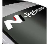 Adesivo Parabrezza N Performance Completo Bianco Rosso Nero Pellicola Accessori