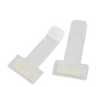 Adesivo Parabrezza per Multe 2pz per trasparente Adesivo Parabrezza | Plastica per trasparente, 2 , nastro biadesivo, per facile applicazione, interno parabrezza