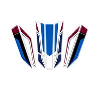 ADESIVO PARAFANGO ANTERIORE RESINA 3D COMPATIBILE CON HONDA Africa Twin 1100L Adventure Sports 2019-2021 AD-P-ATAS(NWS) (Tricolore)